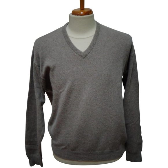 EUC GEOFFREY BEENE 100% CASHMERE SWEATER SZ L - Picture 1 of 6